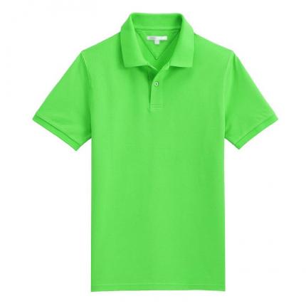 【定制】青蘋果綠商務(wù)POLO衫定制，免費(fèi)設(shè)計(jì)